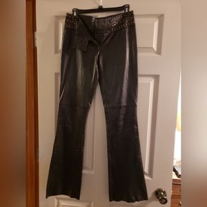 Cache Leather Pants